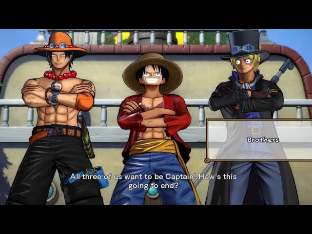 What if Ace and Sabo joined the Strawhats? (One Piece Burning Blood)