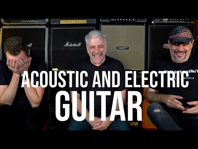 Why You Need To Learn Both Acoustic & Electric Guitar