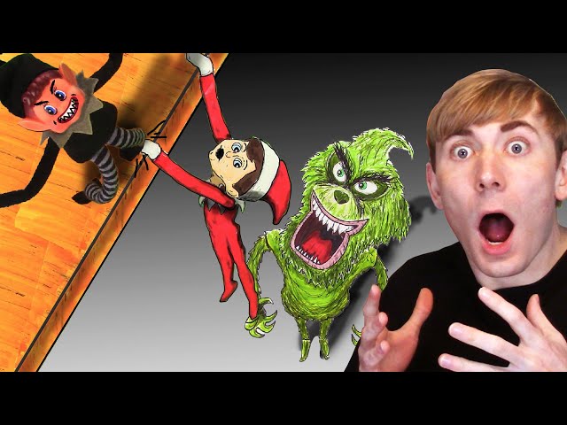 Christmas DIYs You Should NOT TRY 😈 Elf On The Shelf, Frozen 2, Grinch - DIY Drawings & Crafts