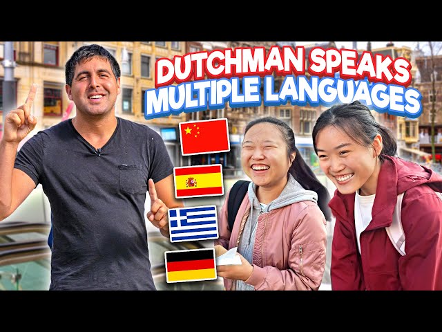 Dutchman speaks multiple languages, Native speakers surprised!