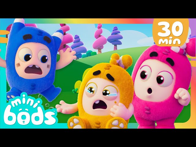 MINIBODS NEW! 🫧 Bubbles for Kids🫧 Pop Goes the Bubble! | Baby Oddbods | Funny Cartoons