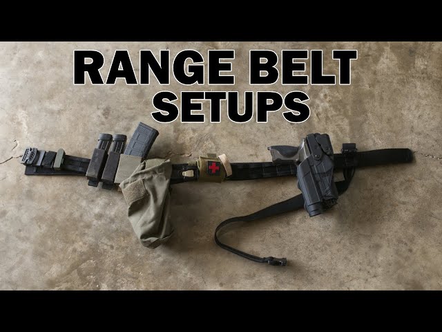 Range Belt Setups + 100K Subscriber Giveaway!