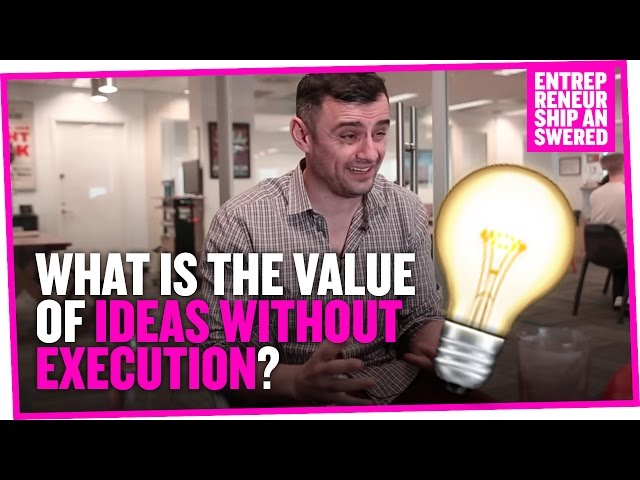 What is the Value of Ideas Without Execution?