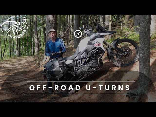 How to do a U-Turn a motorcycle in the dirt, uturn