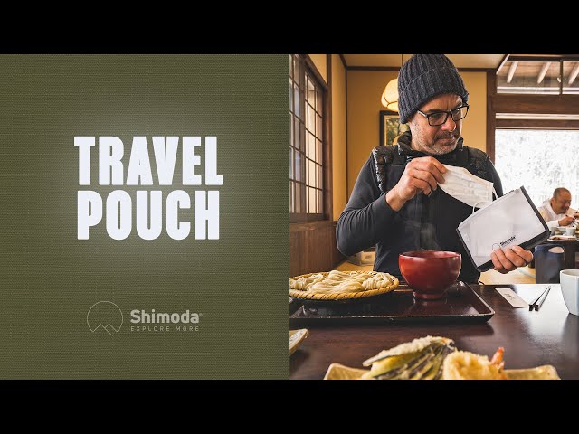 Shimoda TRAVEL POUCH for Face Masks and Accessories