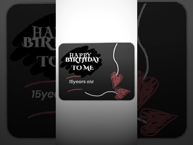 Tomorrow is my birthday 🎂❤️15 ပြည့်ပြီကွာ😭