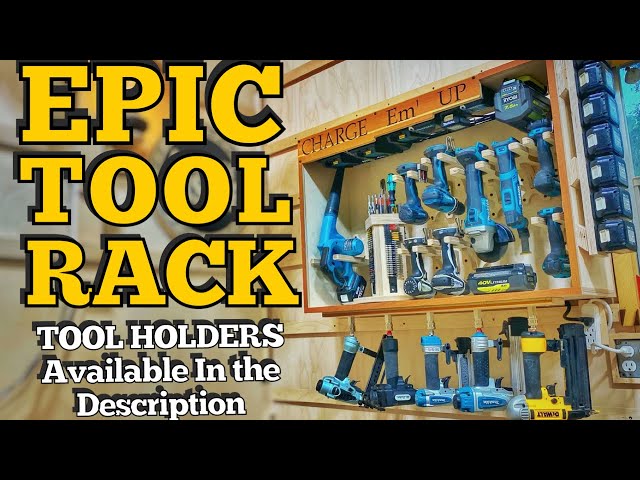 Cordless Tool Storage Ideas Plus Pneumatic Tool Solutions | DIY How To