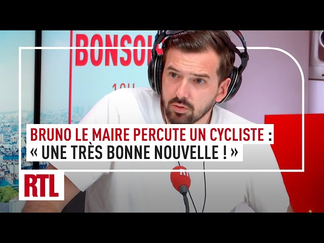 Bruno Le Maire : "Plus qu'1,2 milliard de cyclistes à percuter pour combler la dette publique !"