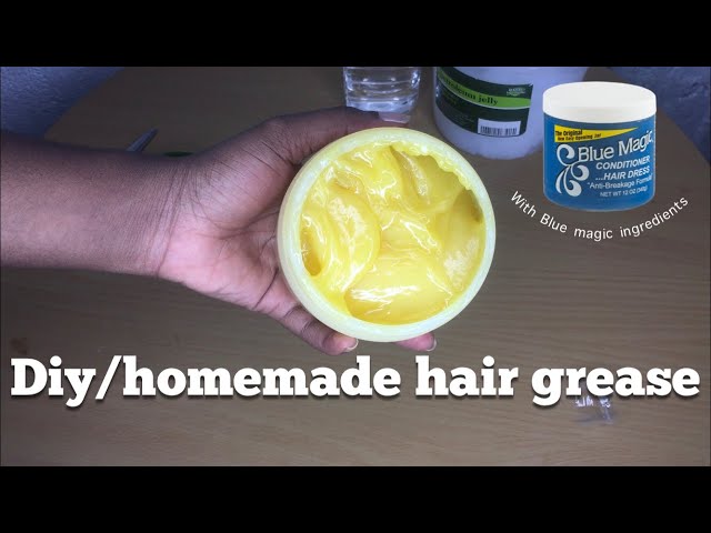 I TRIED MAKING HAIR GREASE | NEVER BUY BLUE MAGIC HAIR GREASE AGAIN| hair grease diy for hair growth