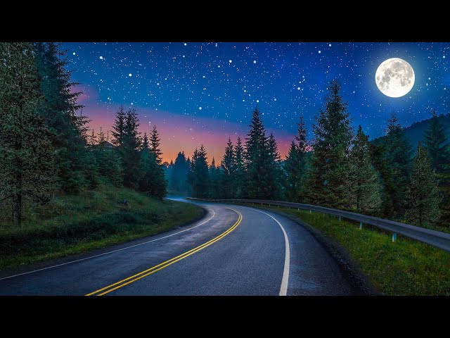 Blissful Evening Cruise | Driving Sounds for Sleep White Noise