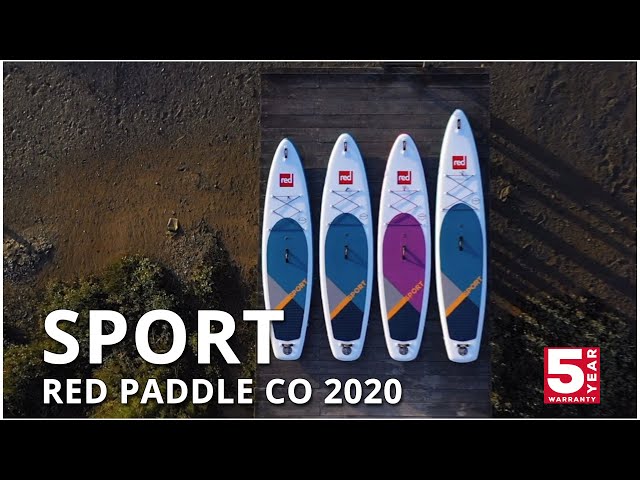 The 2020 Red Paddle Co Sport range of inflatable stand up paddle boards