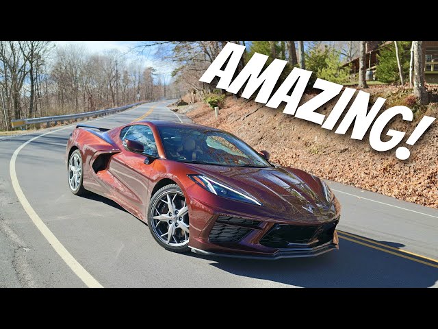 We Took a BRAND NEW 2022 Chevrolet Corvette Stingray Z51 to the Mountains and DID THIS!!