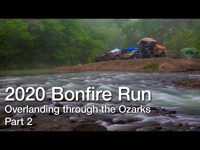 Overlanding Through the Ozarks - part 2 - Water Crossings and Vehicle Flops