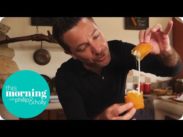 Gino Cooks His Father's Favourite Recipe: Deep-Fried Mozzarella Sandwich | This Morning