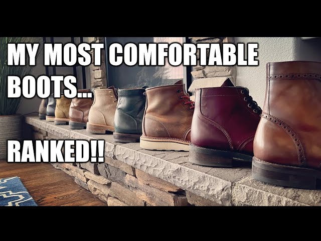 Ranking My Boots from Least Comfortable to Most - Thursday Boots, Grant Stone, Red Wing, and more!