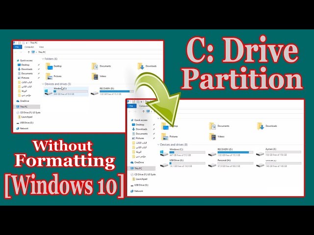 How To Increase C Drive Size Without Formatting in windows 10 | C Drive space extend | Aazz Ahmad