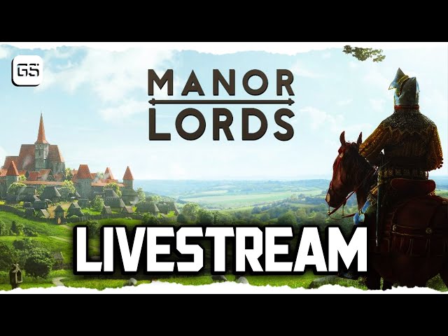 Középkori várost építünk 🏰 Manor Lords livestream 🎮 GS