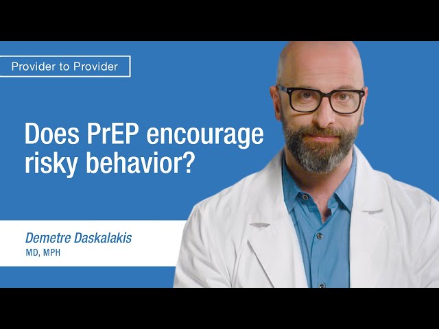 Does PrEP encourage risky behavior?