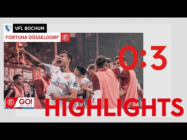 HIGHLIGHTS | VfL Bochum vs. Fortuna Düsseldorf 0:3 | Auswärtssieg als wichtiger Schritt zum Ziel