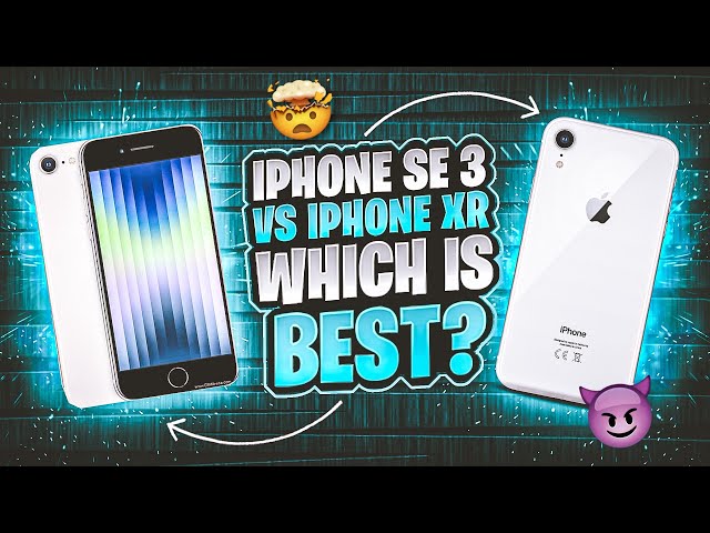 🔥iPhone XR Vs iPhone SE 3 | WHICH IS BEST IN 2024 FOR BGMI PUBG