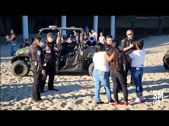 Police Respond to Fight Between Vendors at Santa Monica Beach
