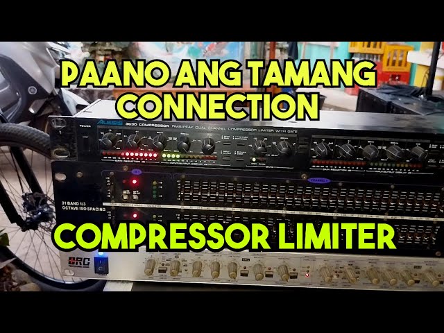 How To Setup Connection Compressor Limiter 3630