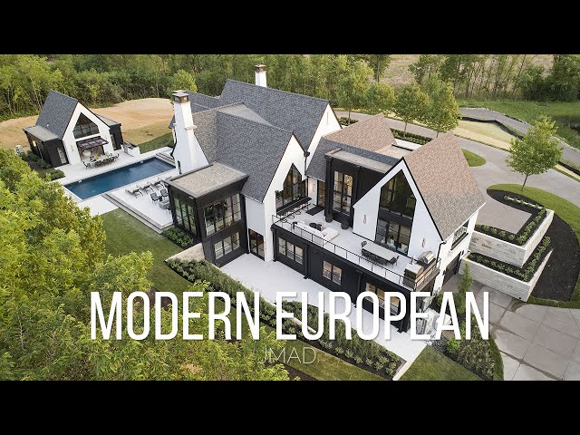 From Tudor Grandeur to Modern Minimalism: A Modern European Home with a Room for Everything