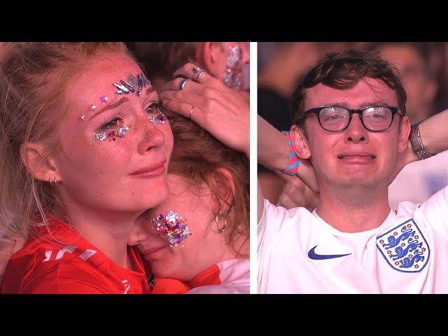 Tears In Hyde Park As England Are Knocked Out - Interviews - Russia 2018 World Cup
