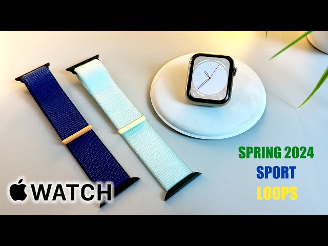 NEW Spring 2024 Sport Loops for Apple Watch Series 9 | AW Ultra 2 (ALL COLORS) Review & [Hands-On]