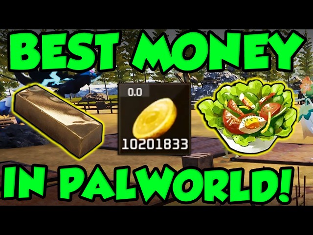 NEW BEST PALWORLD MONEY MAKING GUIDE FOR VERSION 0.2.1 (INGOTS OR SALADS?)