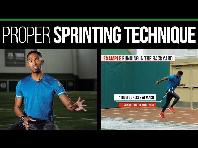 Proper Sprinting Technique - Posture