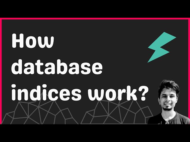 How do indexes make databases read faster?