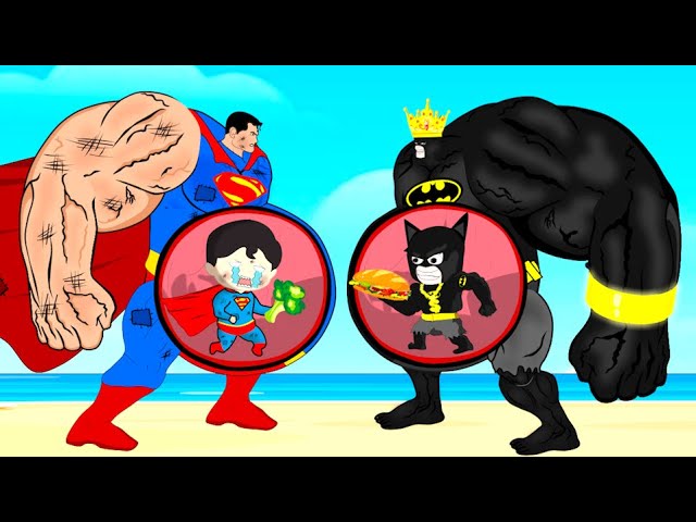 Evolution of HULK-BATMAN Rich Pregnant Vs SUPER-MAN Poor Pregnant: Who Is The King Of Super Heroes ?