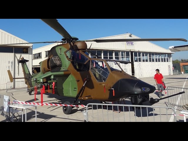 Eurocopter EC-665 HAD Tigre en Aeropuerto de Sabadell (Festa al Cel 2015)
