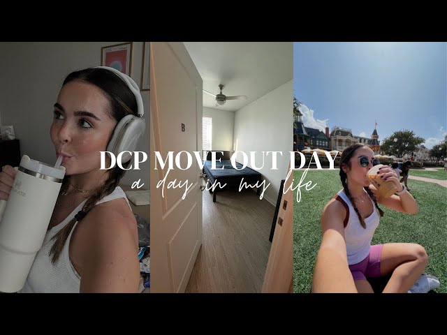 DISNEY COLLEGE PROGRAM MOVE OUT VLOG --DCP 2023--