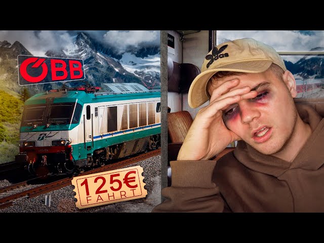 Horror NACHTZUG von der Schweiz nach Österreich! (Von London nach Istanbul mit dem Zug)