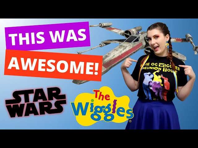 The Best Weekend! | LIFE SIZE STAR WARS X-WING & AN ALL ADULTS WIGGLES CONCERT