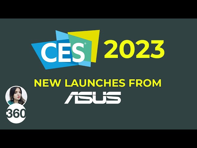 CES 2023: Asus Unveils ProArt Studiobook 16 3D OLED , TUF Gaming Laptops, and More
