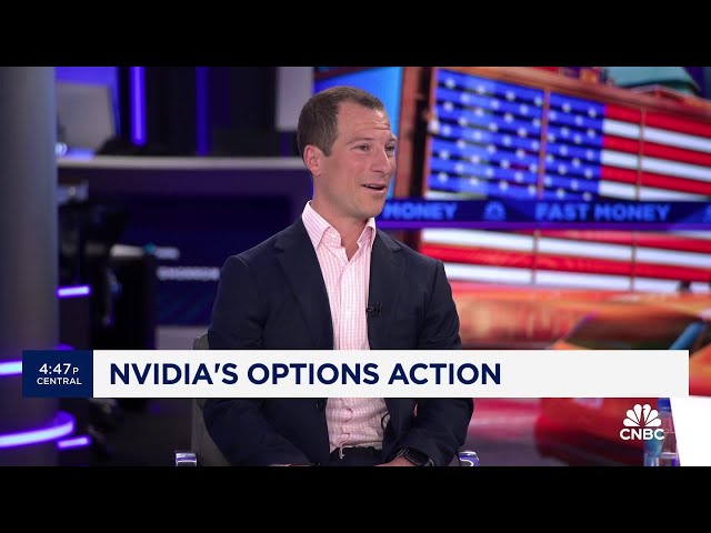 Options Action: Nvidia options pricing unprecedented market cap move on earnings