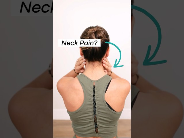 Do this if you have neck pain!!