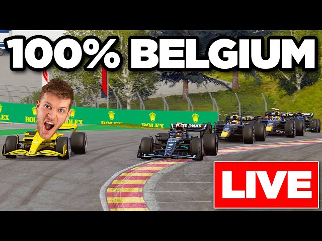 100% Full Belgian GP Vs Viewers! F1 23 Online Races | LIVE 🔴
