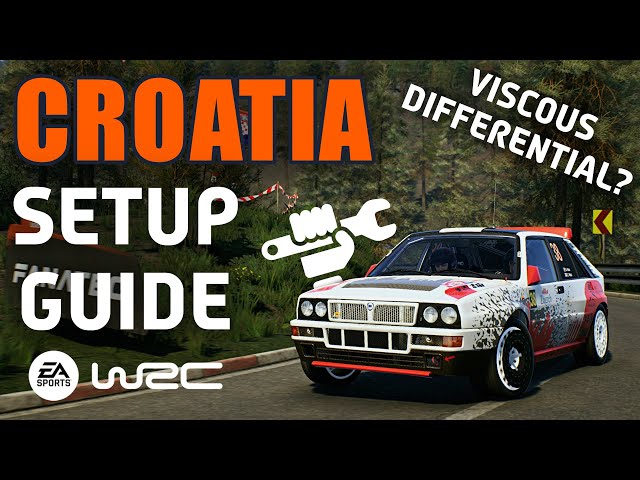 Group A CROATIA Setup Guide | Lancia Delta HF Integrale | EA SPORTS WRC