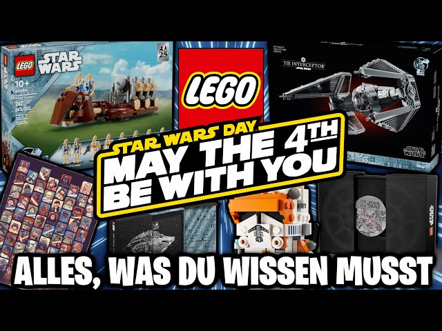 LEGO May the 4th 2024 Guide: Alles, was du zum Star Wars Day wissen musst! 🚀 | LEGO News