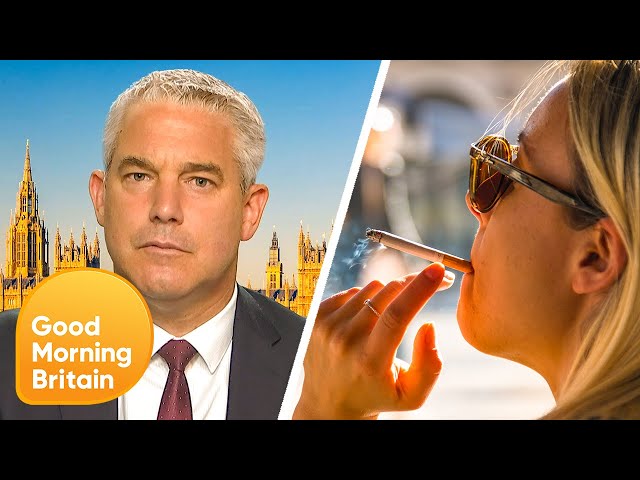 Health Secretary Steve Barclay On The Governments New Anti-Smoking Measures | Good Morning Britain
