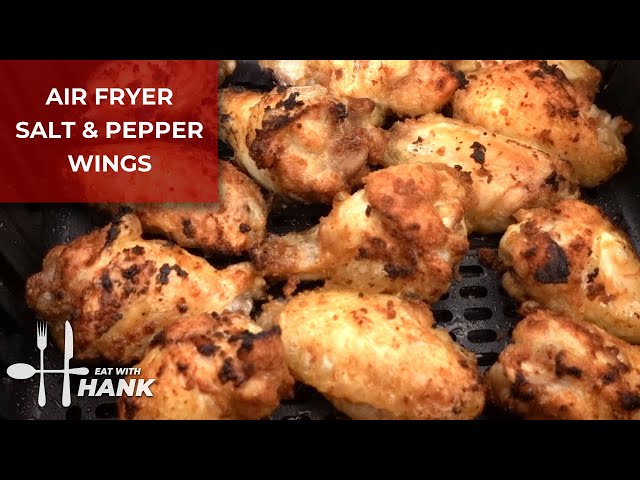 Air Fryer Salt and Pepper Wings