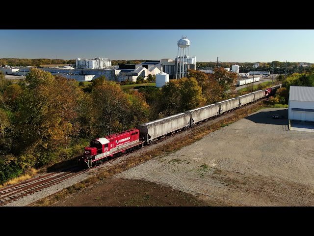 RJ Corman Railroad Greenville Ohio Ethanol plant RJC 4121 RJC 1832