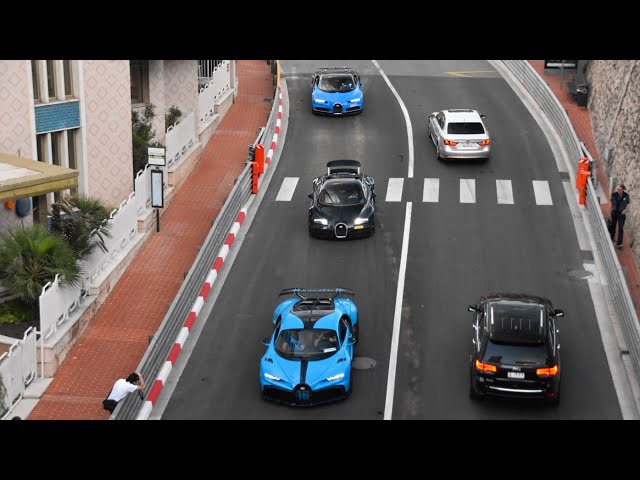 Best Of Supercars in MONACO 2024!! Bugatti Billionaires go out together at the Casino
