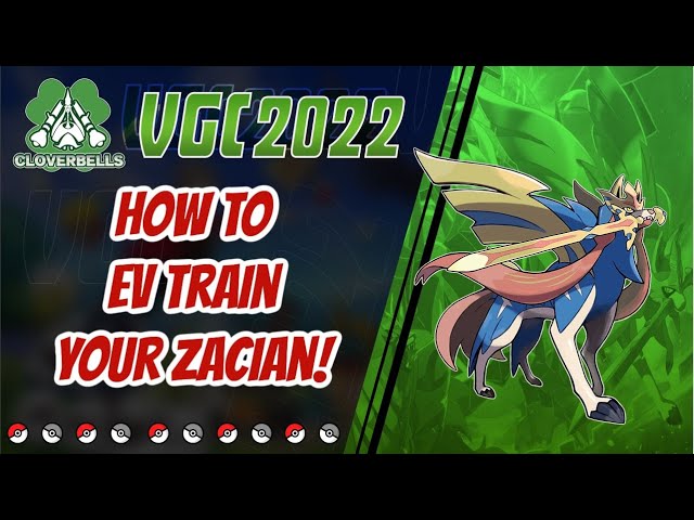 HOW TO EV TRAIN YOUR ZACIAN! | Series 12 VGC 2022 | Pokemon Sword & Shield | EV Basics