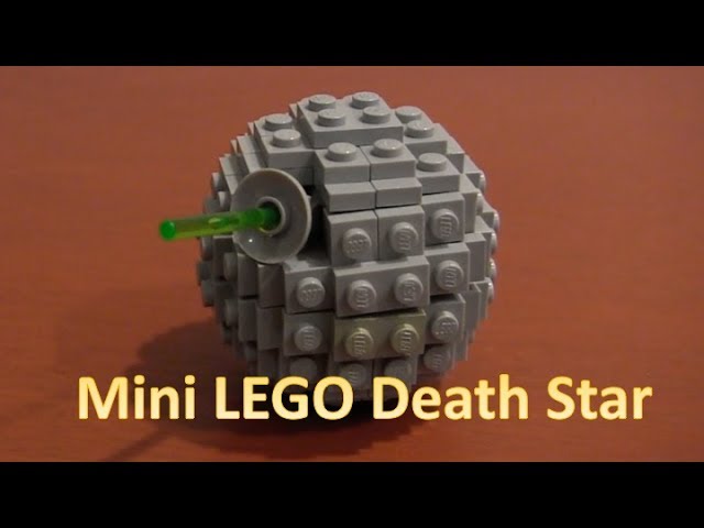 How To Build A LEGO Star Wars Mini Death Star Instructions