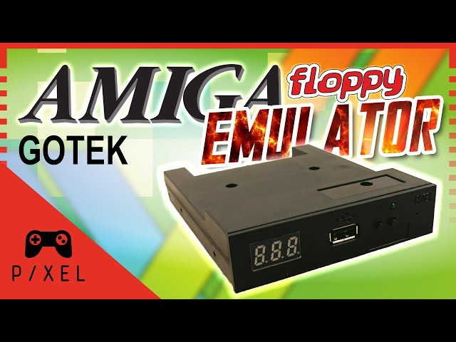 AMIGA Floppy Emulator (Gotek) | Tutorial and Review